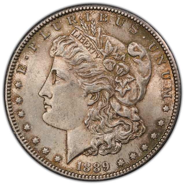 1889-CC $1 Morgan Dollar PCGS AU58 (CAC)