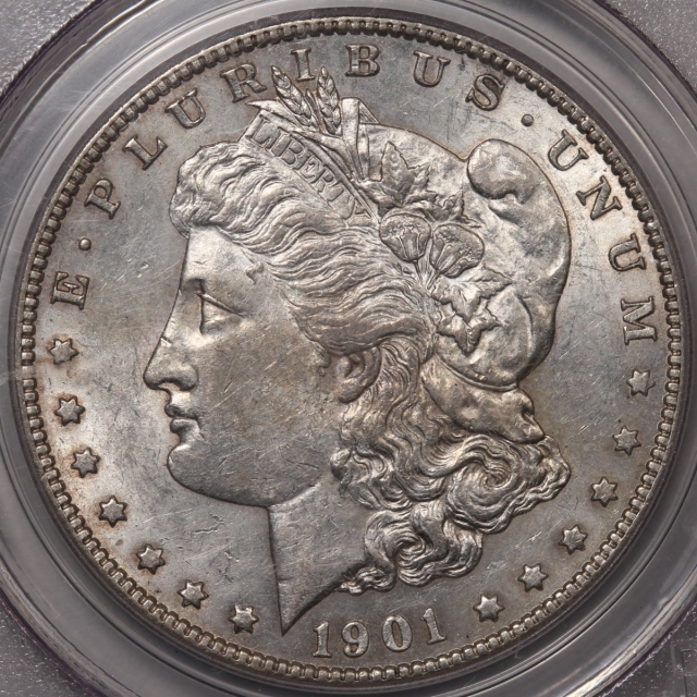 1901-S $1 Morgan Dollar PCGS AU55 (CAC)