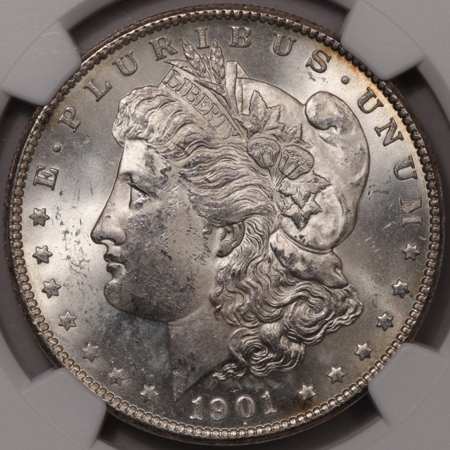 1901-S Morgan Dollar S$1 NGC MS62