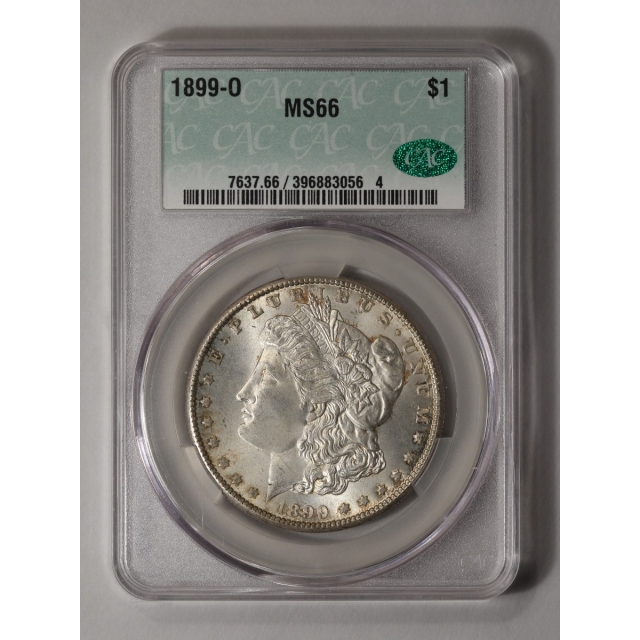 1899-O $1 Morgan Dollar CACG MS66 (CAC)