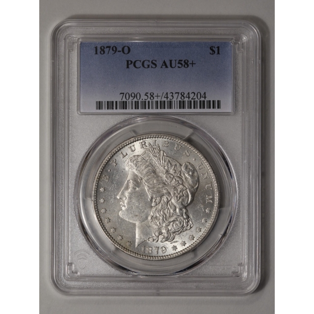 1879-O $1 Morgan Dollar PCGS AU58+