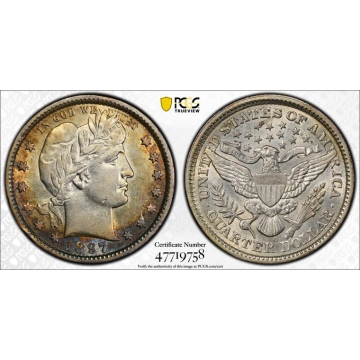 1897-O 25C Barber Quarter PCGS AU55